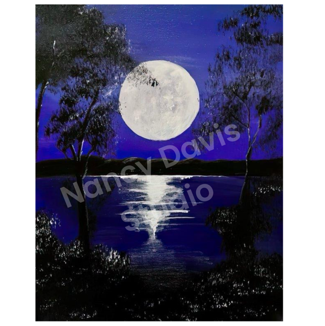 Moonlit Lake