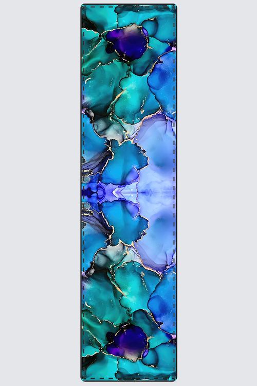 Vivienne Scarf in Soft Knit Chiffon (Sunlit Waters)