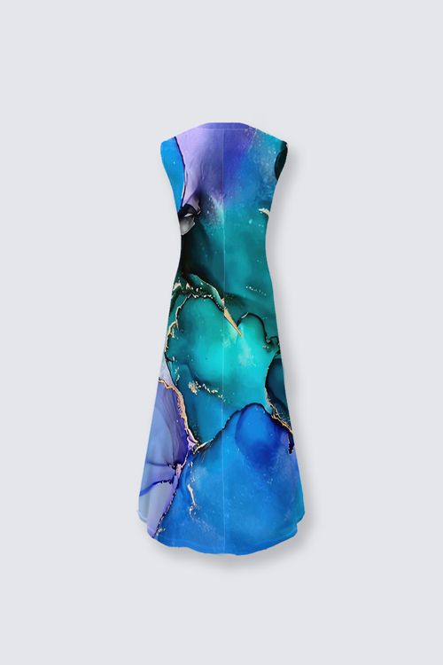 Lena Dress (Sunlit Waters)