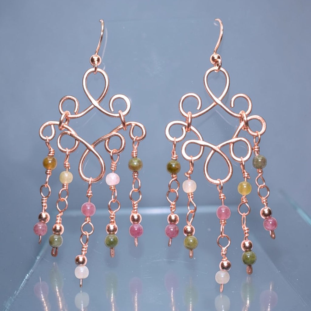 Garden Cascade Chandelier Earrings