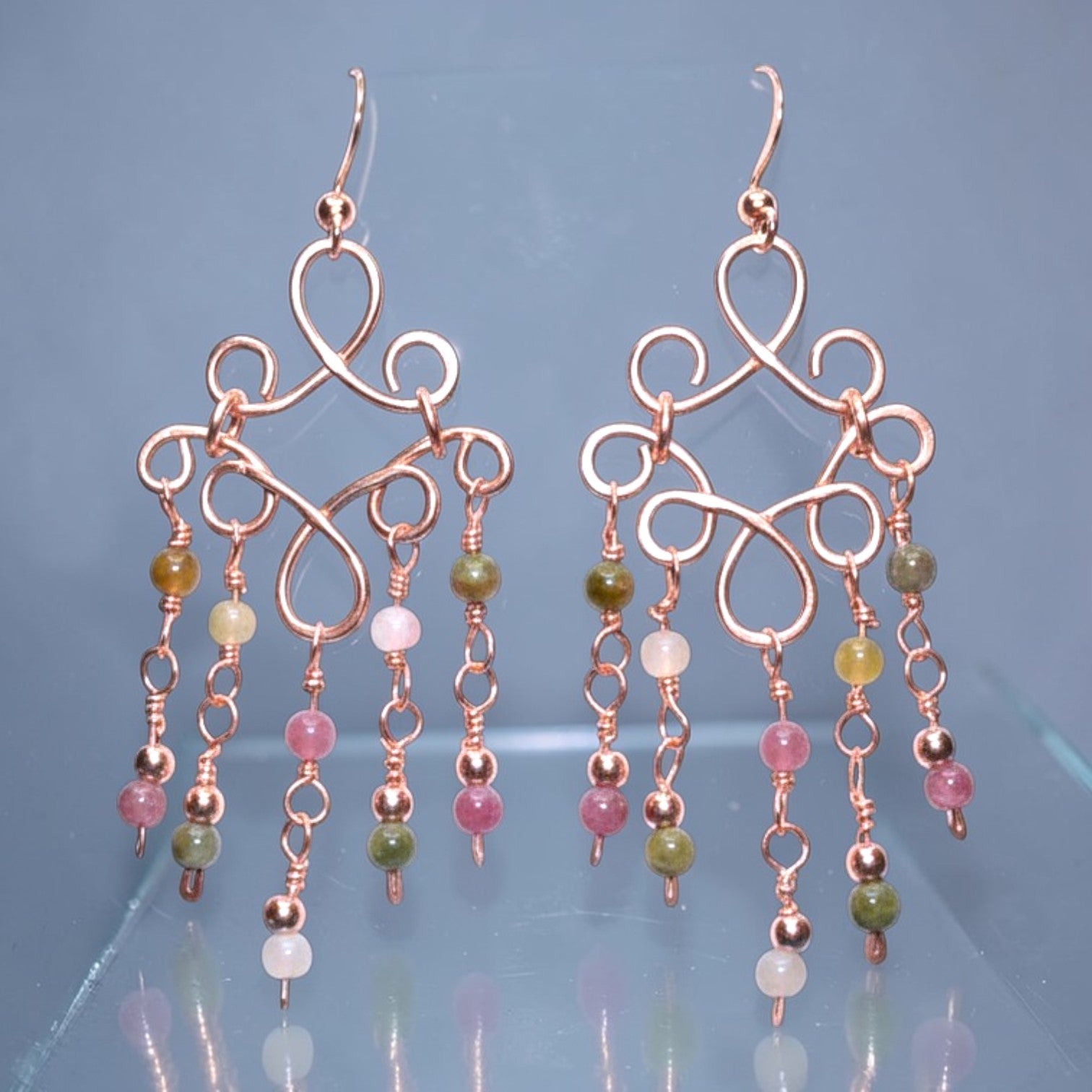 Garden Cascade Chandelier Earrings
