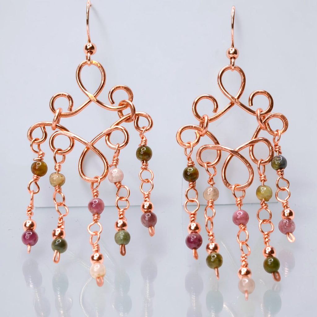 Garden Cascade Chandelier Earrings