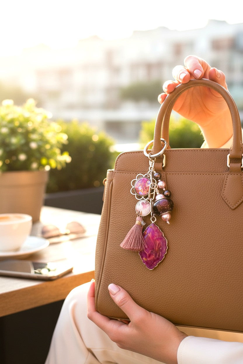 Blush of Fall Handbag Charm