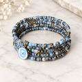 Bulldog Blue Bracelet