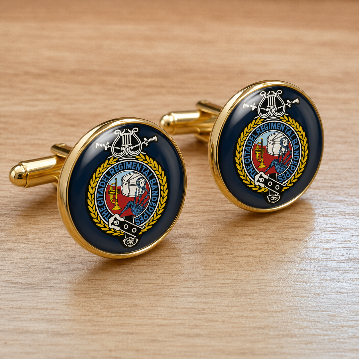 Round Cufflinks