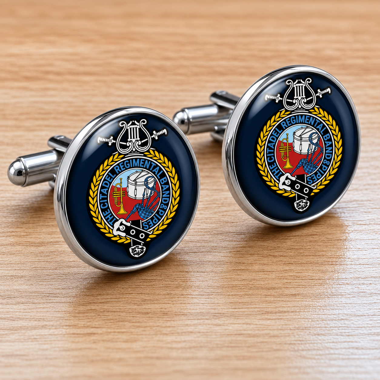 Round Cufflinks