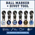 Citadel Magnetic Golf Ball Marker & Divot Tool