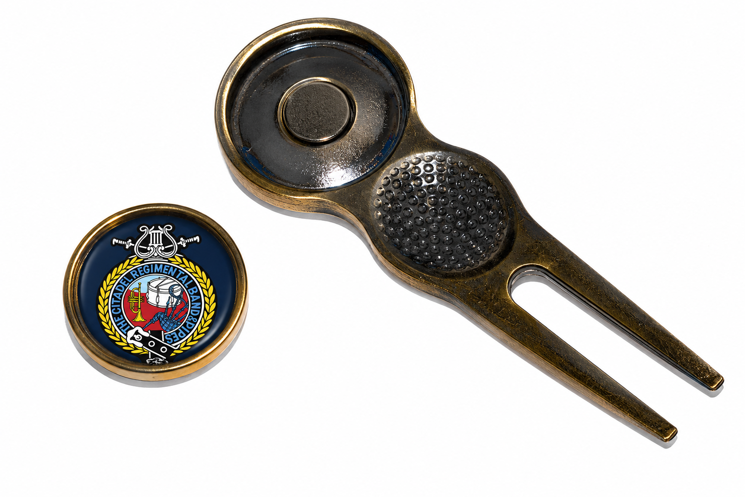 Citadel Magnetic Golf Ball Marker & Divot Tool