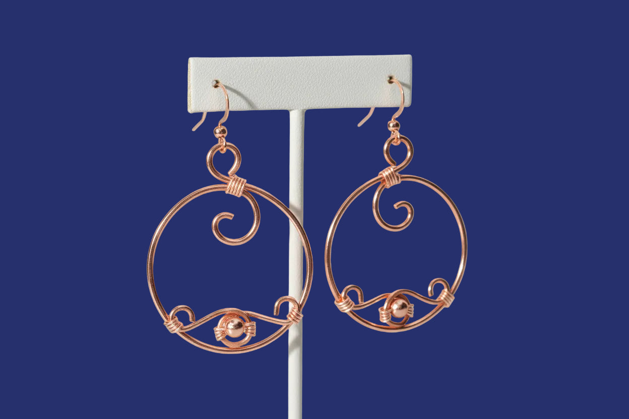 Aurora Scroll Hoops