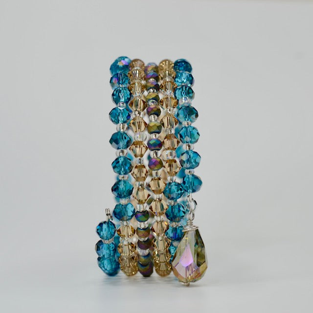 Coastal Champagne Stacked Bracelet