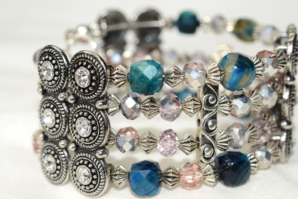 Midnight Medallion Bracelet