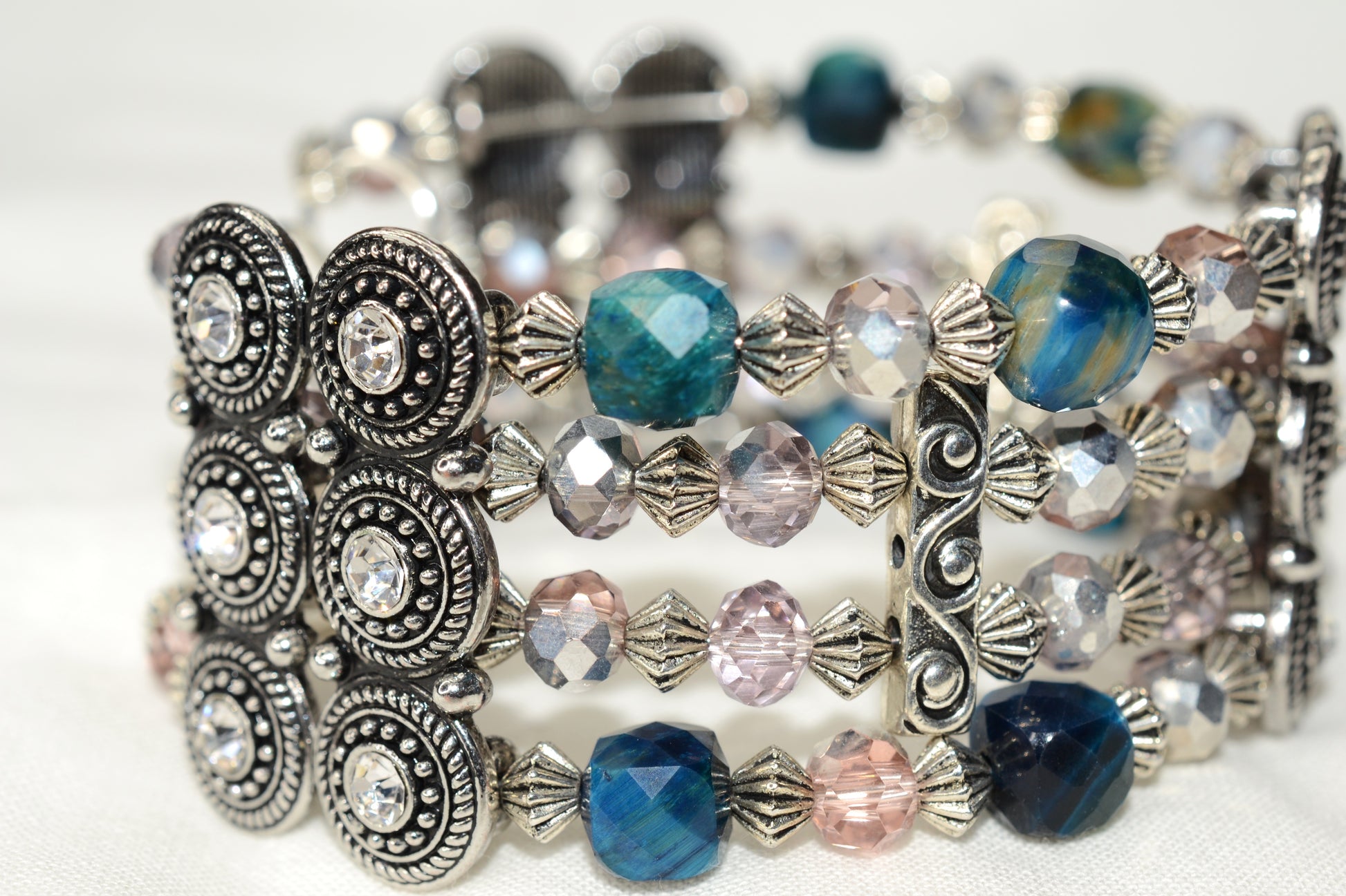 Midnight Medallion Bracelet