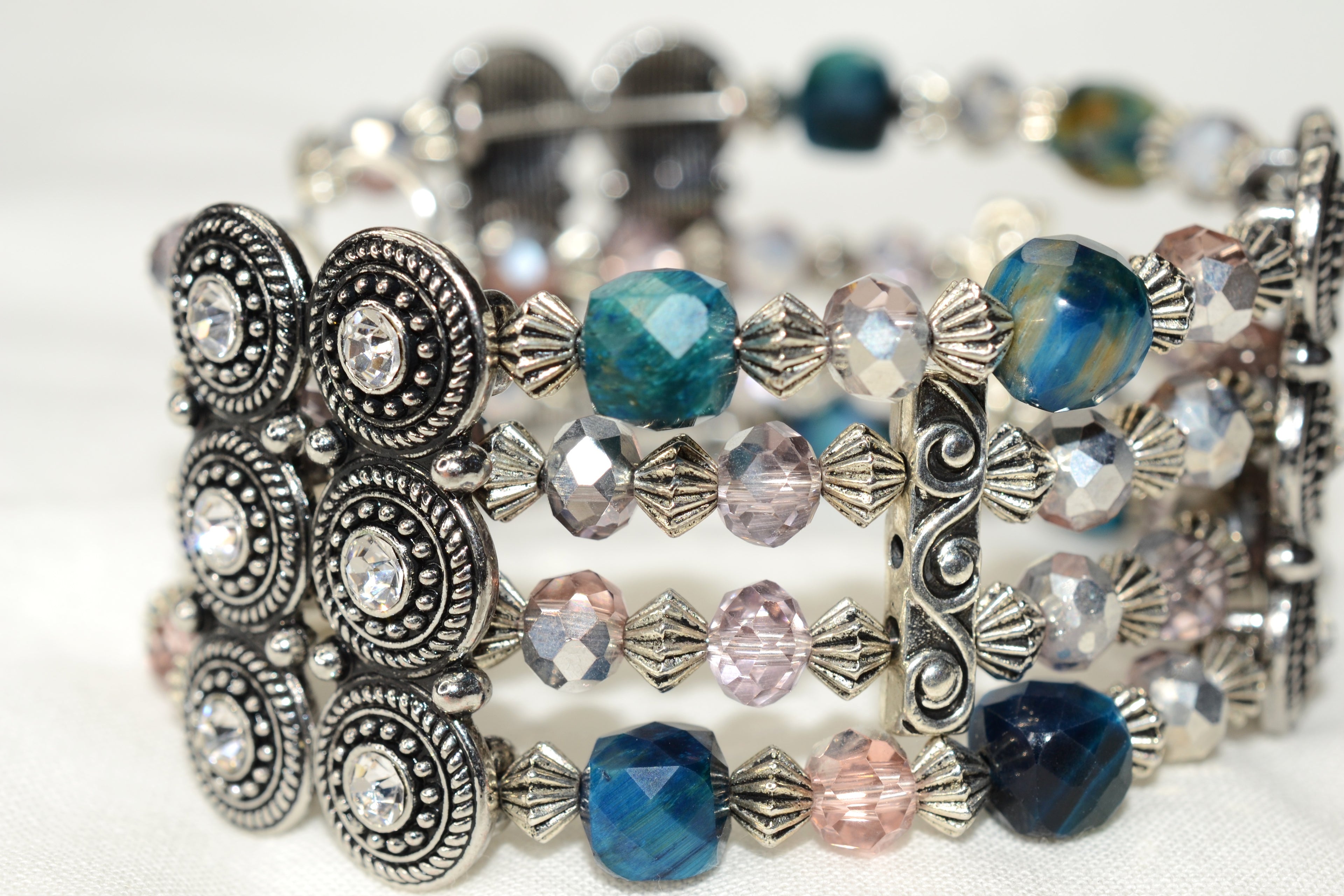 Midnight Medallion Bracelet