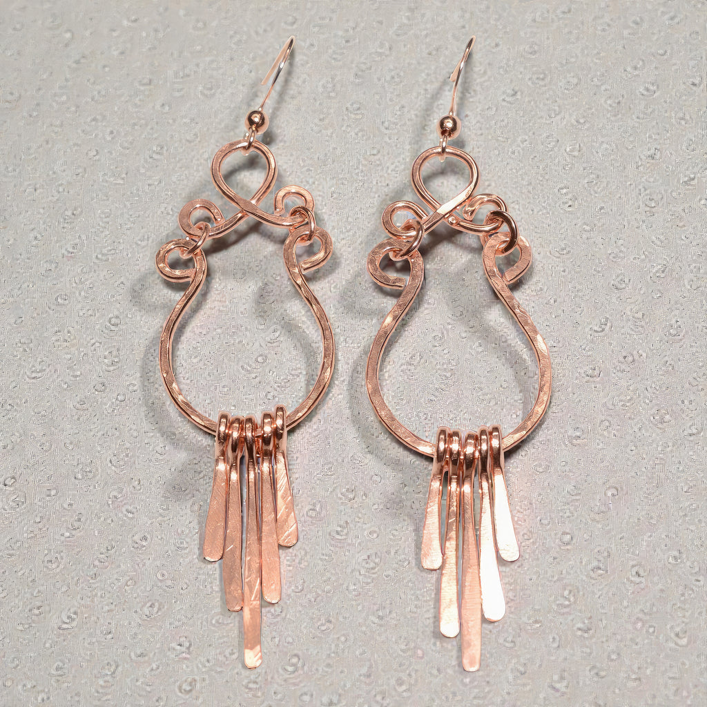 Copper Cadence Earrings