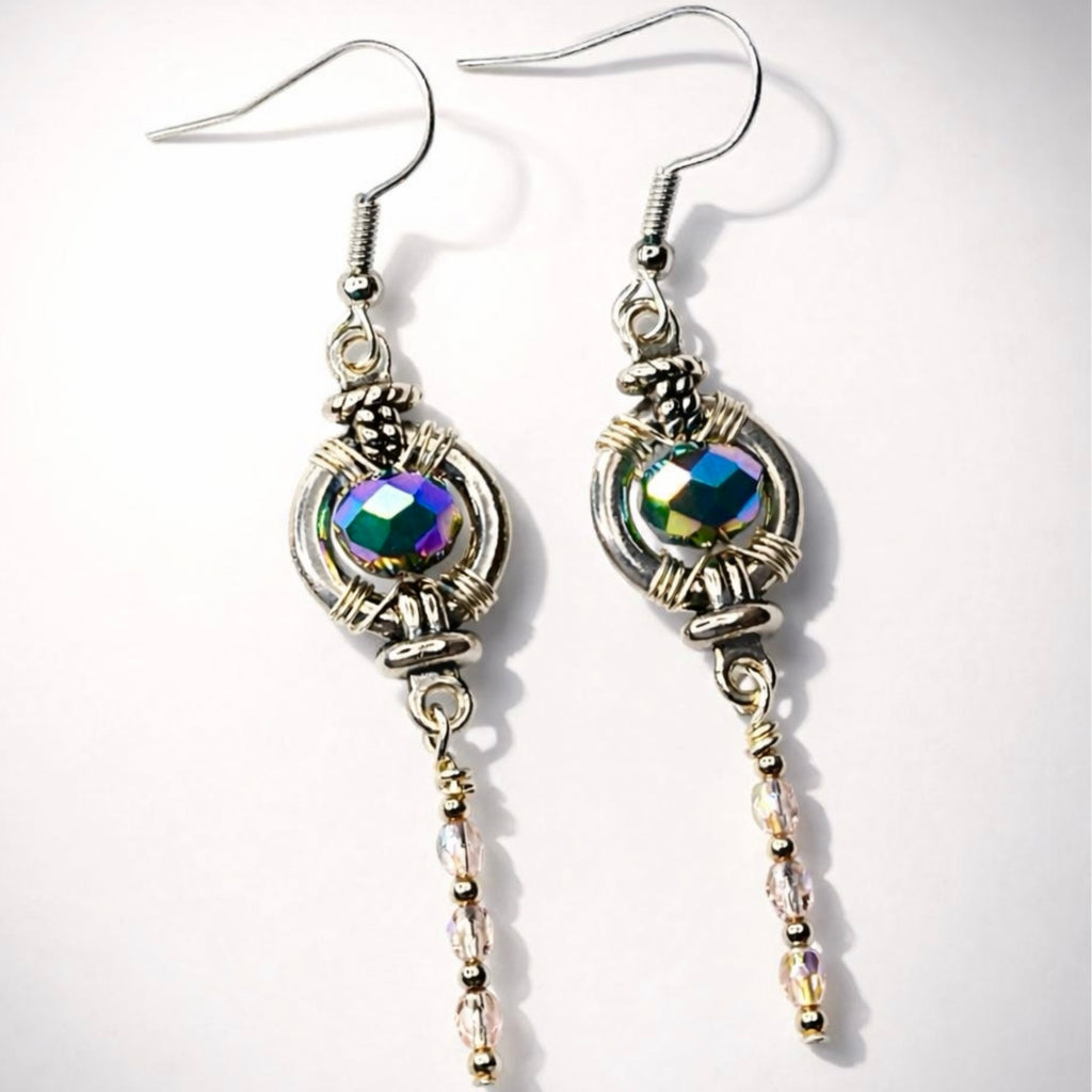 Midnight Pebble Earrings