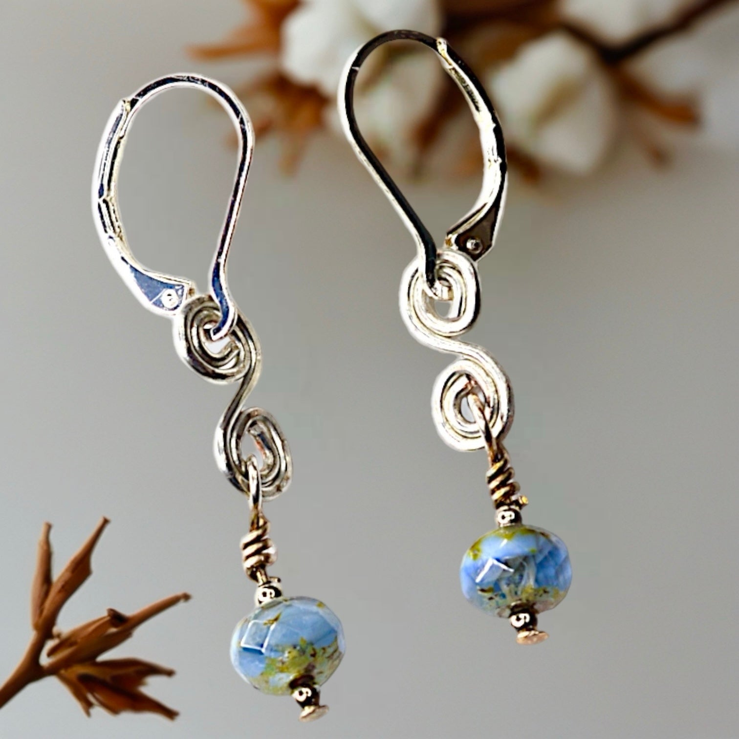 Adrift in the Waves Earrings