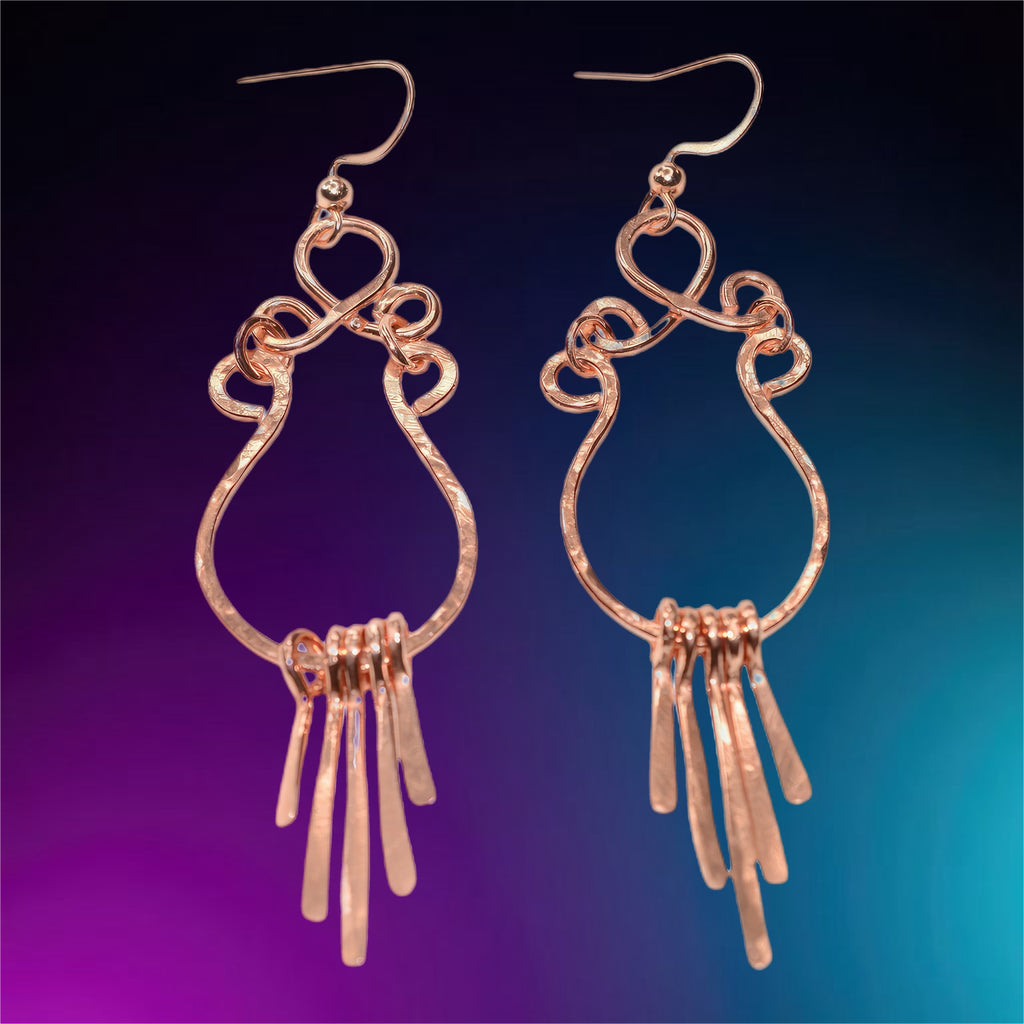 Copper Cadence Earrings