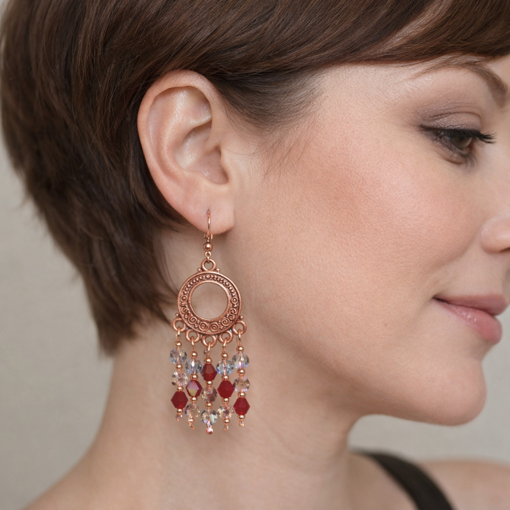 Meadow Cascade Chandelier Earrings