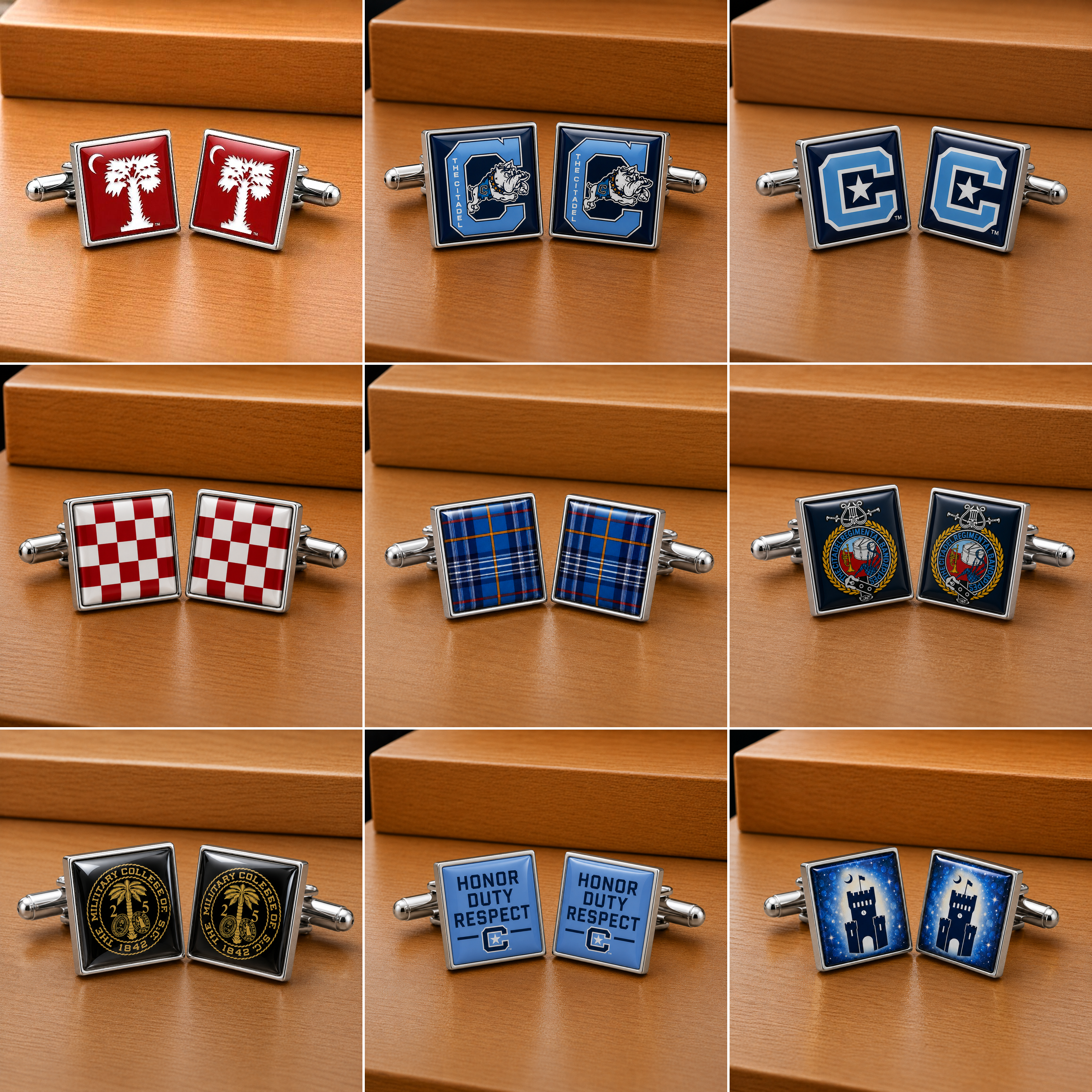 Square Cufflinks