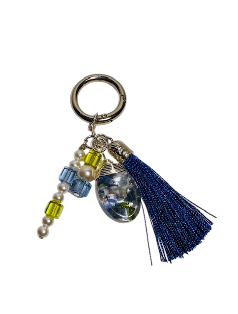 Royal Blue Handbag Charm