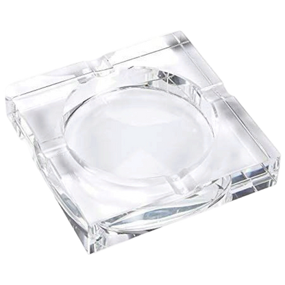 4-Cigar Crystal Ashtray or Display Piece