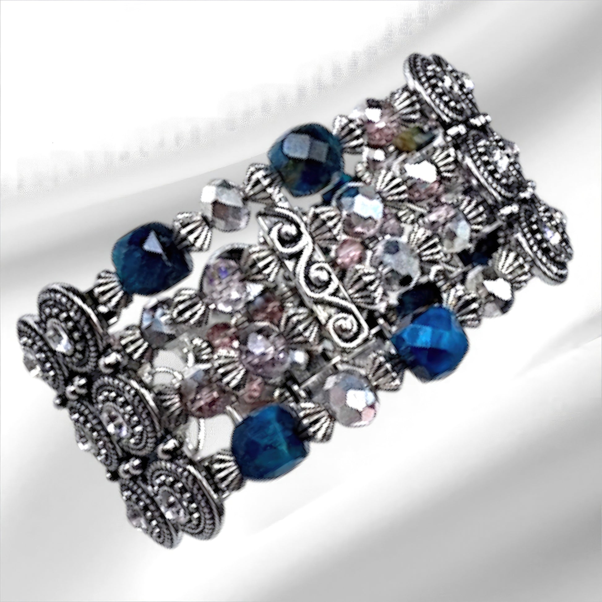 Midnight Medallion Bracelet