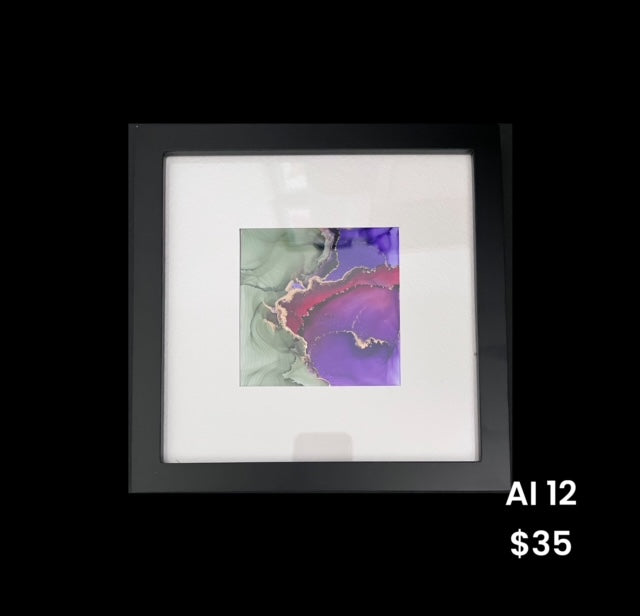 Alcohol ink painting 12