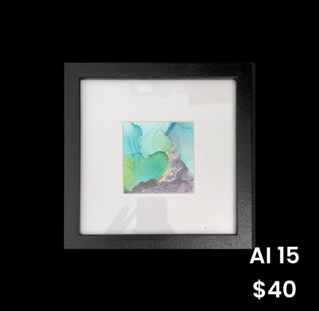 Alcohol ink painting 15