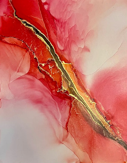 Alcohol ink painting 38