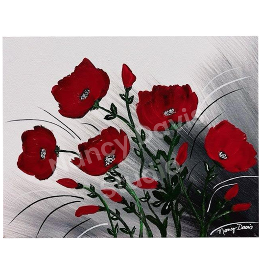 Dramatic Red Bouquet