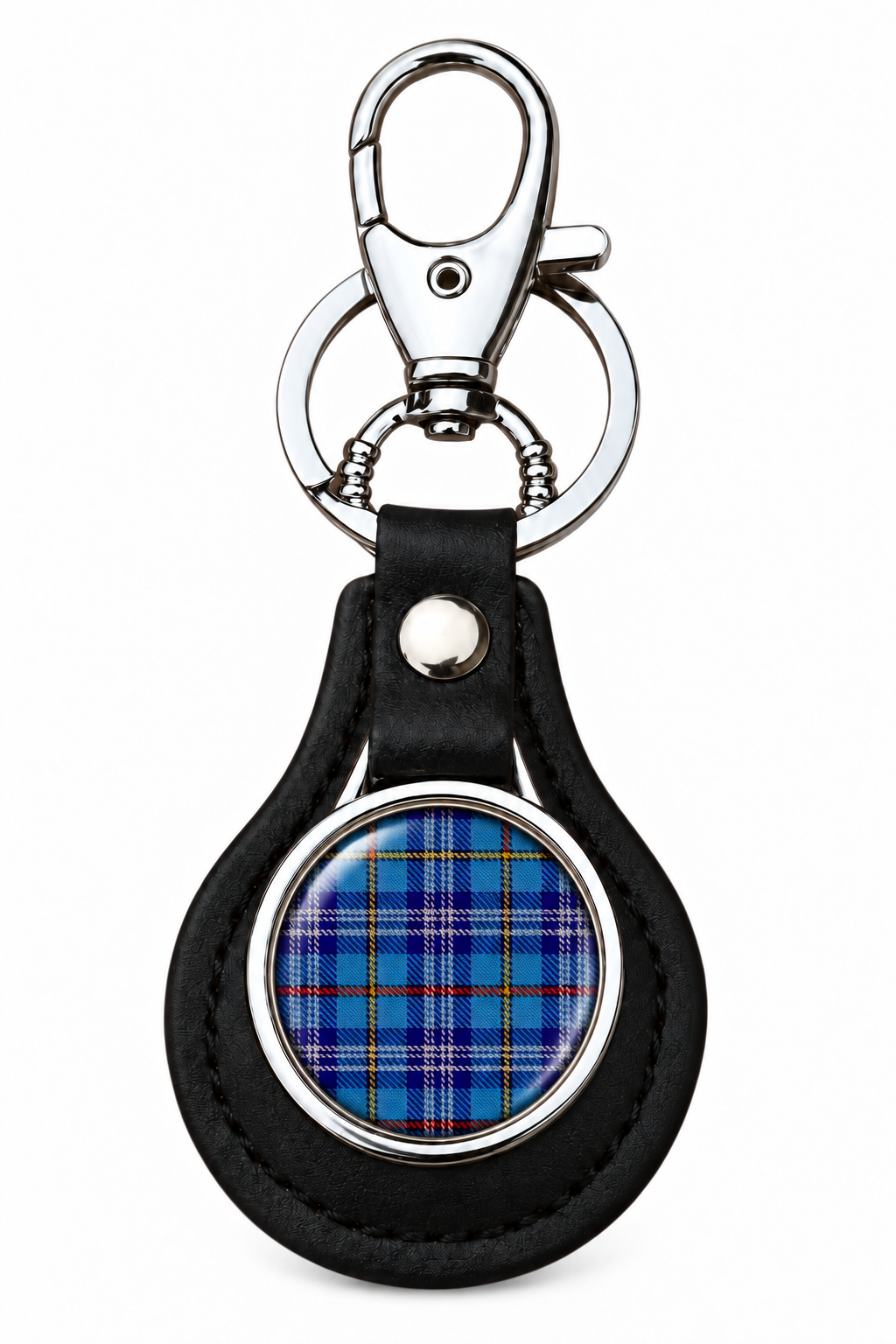 The Citadel Manmade Leather Key Ring