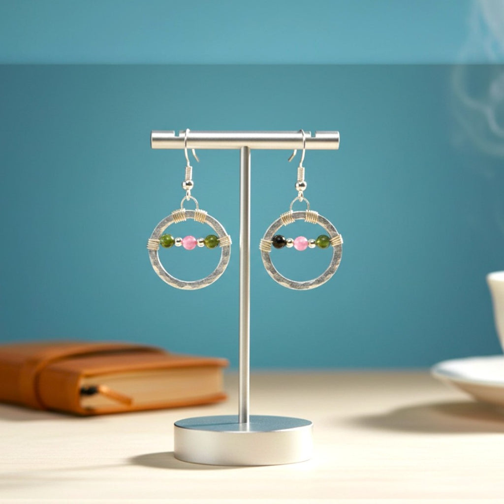 Radiant Halo Earrings