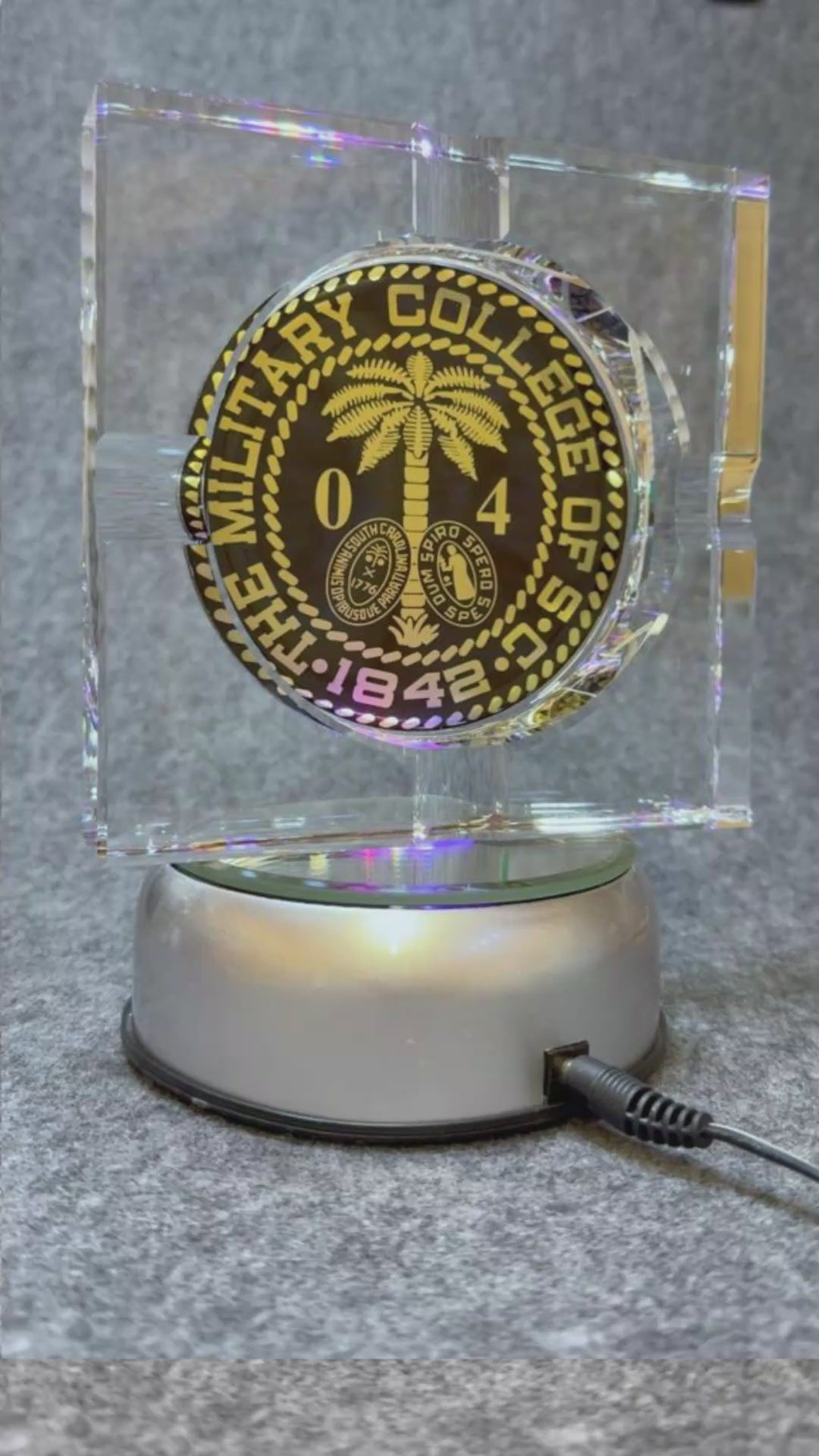 The Citadel Crystal 4-Cigar Ashtray – Signature Mark Collection