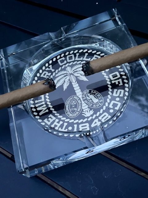 4-Cigar Ashtray - Crest Only